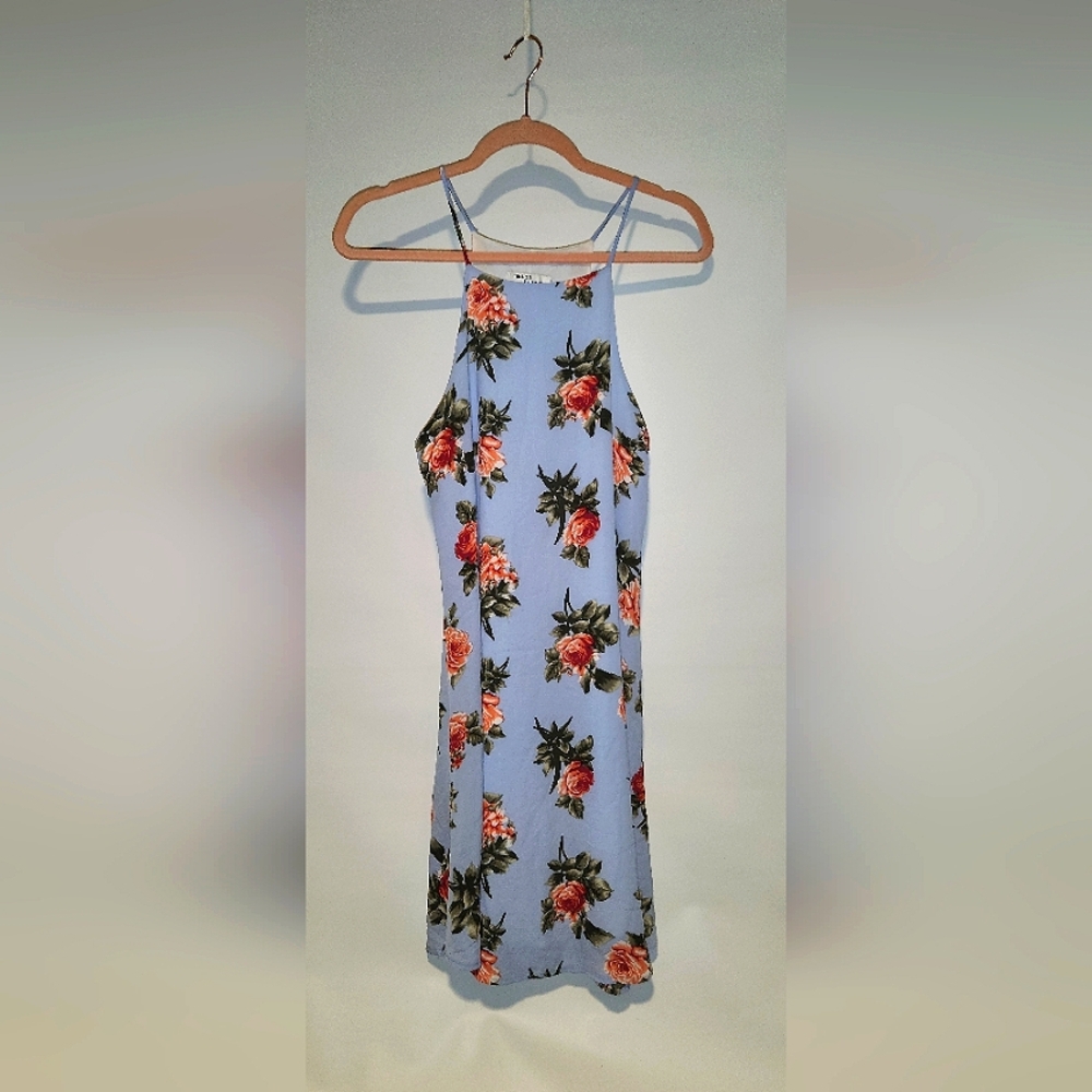 Floral Halter Dress